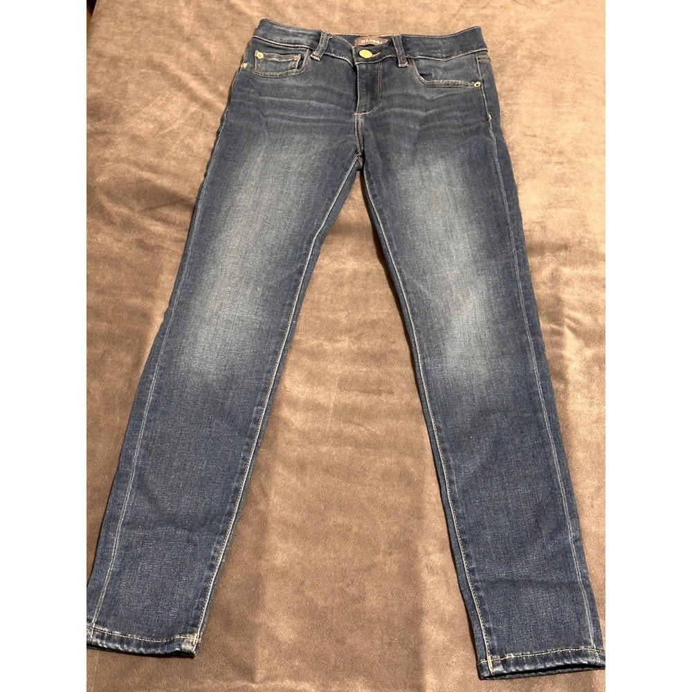 DL1961 Kids Chloe Skinny Jeans Blue DL Ultimate Stretch Denim Size 12